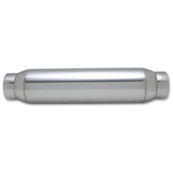 Vibrant VIBRANT 1794 4 In. Stainless Steel Exhaust Resonator - Silver V32-1794